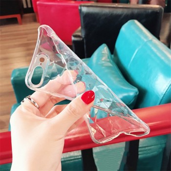 Lovebay Diamond Texture Case For iPhone 6 6s 7 8 Plus X XR XS Max Soft Phone Cover for iPhone 7 Luxury Transparent Ultra Thin