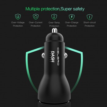 OnePlus Dash Charge Metal Car Charger Dual USB for OnePlus 6T 6 5T 5 3T 3 Original One Plus Dash USB Type C Cable Fast Charging