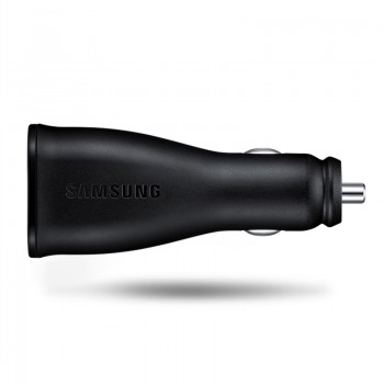 Original Samsung Car Charger 2 Dual USB 9V 1.67A Quick Fast Charge Micro USB Type C Cable For Galaxy S6 S7 Edge S8 S9 Plus A3 A5