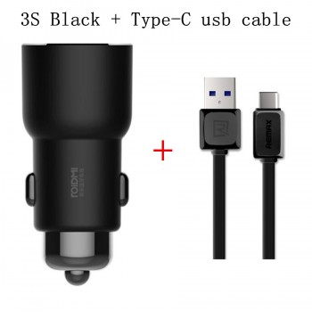 Xiaomi ROIDMI 3S Bluetooth Car Charger FM Transmitter 5V 3.4A Quick Car Charger MP3 Music Player for iPhone and Android Phones