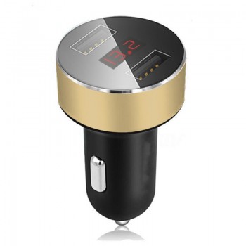 CAFELE LED Dual USB Car Charger output 3.1A fast charging Mobile Phone Travel Adapter Cigar Lighter DC 12-24V Car Phone Charger