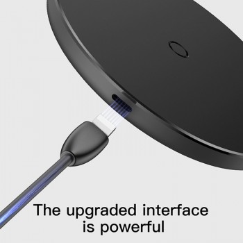 Baseus LED Digital Display Wireless Charger for iPhone XS Max XR X 8 Qi Wireless Charging Pad for Samsung Galaxy S8 S9+ Note 9 8