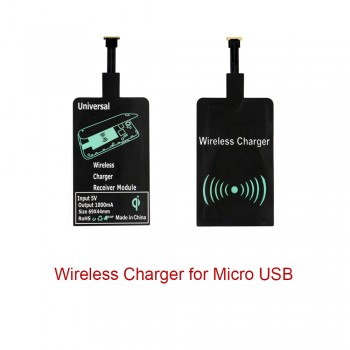 Qi Wireless Charging Kit Transmitter Charger Adapter Receptor Receiver Pad Coil Type-C Micro USB kit for iPhone LG Xiaomi Huawei