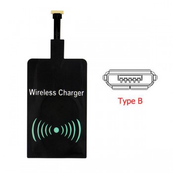Qi Wireless Charging Kit Transmitter Charger Adapter Receptor Receiver Pad Coil Type-C Micro USB kit for iPhone LG Xiaomi Huawei