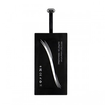 Qi Wireless Charging Kit Transmitter Charger Adapter Receptor Receiver Pad Coil Type-C Micro USB kit for iPhone LG Xiaomi Huawei