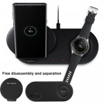 QI Fast Wireless Charging Charger Pad Dock Holder For Samsung Galaxy Note 8 Note 9 S9+ S8+ for Samsung Galaxy Watch 12.19