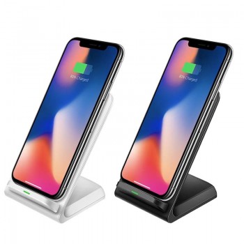 Powstro Qi Standard Wireless Charger QC 3.0 Quick Charger Stand Dock  foriPhone XS Max XR  8 X Samsung S9 S8 S7