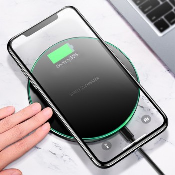 10W Fast Qi Wireless charger for iPhone X/8 Fast Wireless Charging for Samsung Galaxy S9/S9+ S8 Note 8 9 S7 Edge Xiaomi Huawei