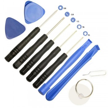 11 in 1 Universal Phone Repair Tools For iPhone 8 X Opening Pry Repair Screwdrivers Tools Set Kit For Samsung For Xiaomi