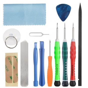 Professional 13 in 1 Mobile Phone Repair Set Pry Opening Tool Screwdriver Set Repair Screen Housing for iPhone 8 X 7 Plus