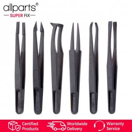 Anti-static Carbon Fiber ABS Plastic Tweezers Repair Tools for Mobile Phone and Tablets Disassembling Tweezer Precision Tool #4