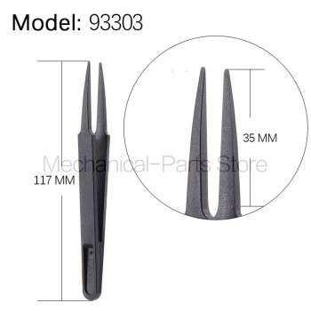 ESD Anti-static Carbon Fiber Tweezers Repair Tools for iPhone and others Disassembling Tweezer ABS Plastic Precision Tool