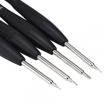 MMOBIEL 24 in 1 Professional Repair Toolkit Screwdriver set incl 2mm adhesive tape PVC Suction Cup Nylon Spudger for Smartphone