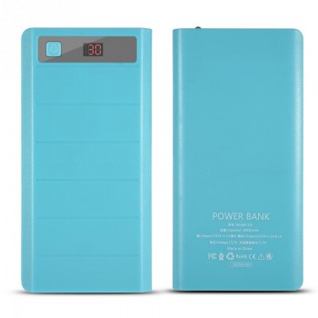 (No Battery)20000mAh Mobile Phone Power Bank Case Shell for 8 x 18650 Batteries Power Bank Diy Kit Dual USB + Type-C +Micro USB
