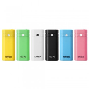 Protable USB Powerbank box 2x 18650 Battery Charger 5600mah Power Bank Box Shell Case DIY Kit For All Smartphone