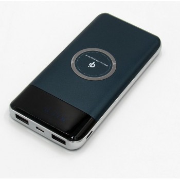 Wireless Charger Power Bank case Tech Care 10000mAh 3 in 1 Fast Charging Power Bank Qi Wireless Portable Charger case