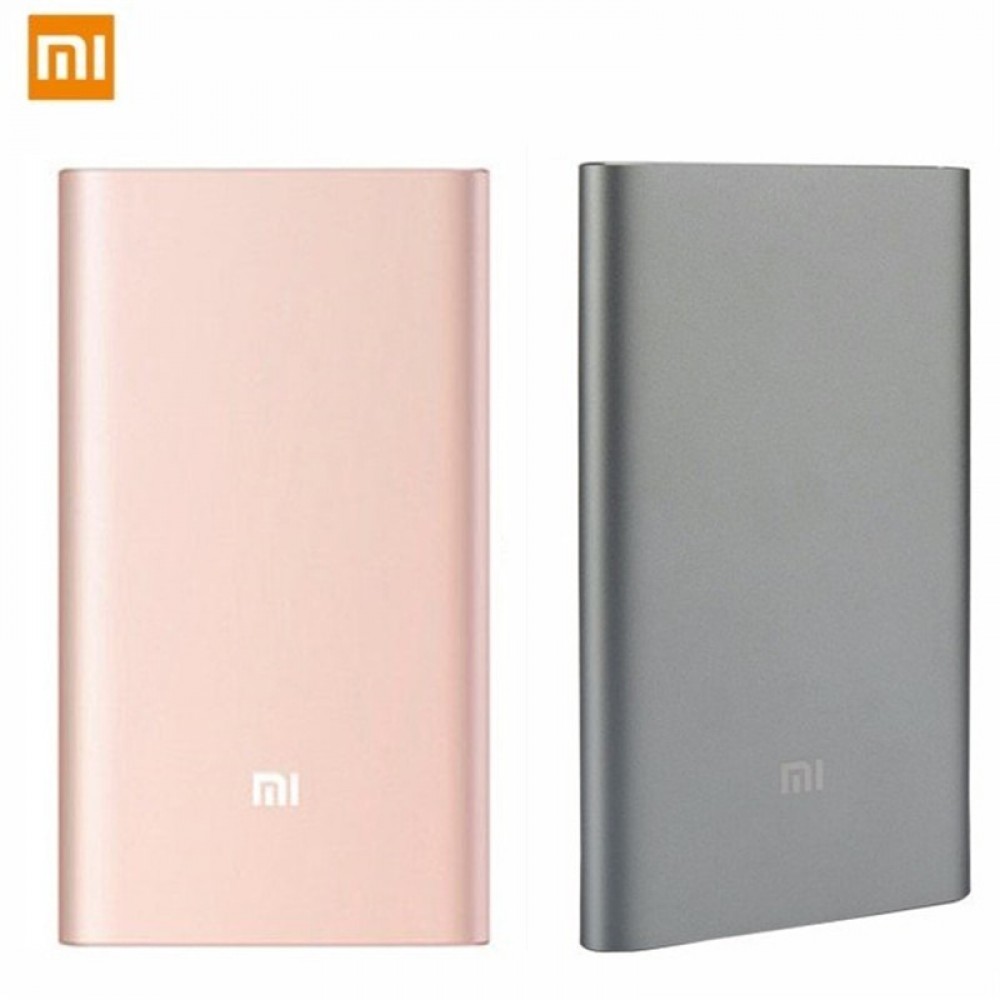 Original Xiaomi 10000mAh QC3.0 Polyme Power Bank Pro with Type-C Output Quick Charge Powerbank External Battery gold gray color