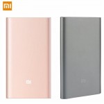 Original Xiaomi 10000mAh QC3.0 Polyme Power Bank Pro with Type-C Output Quick Charge Powerbank External Battery gold gray color
