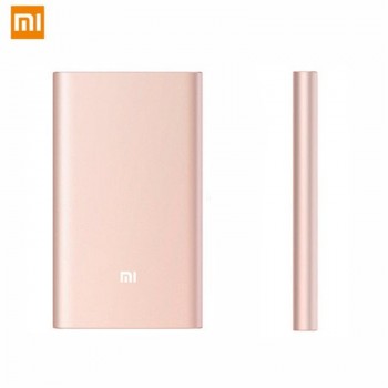 Original Xiaomi 10000mAh QC3.0 Polyme Power Bank Pro with Type-C Output Quick Charge Powerbank External Battery gold gray color