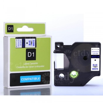 CIDY Compatible Dymo D1 12mm Label Tape 45013 Black on White Label Ribbons for Dymo Label Manager 160 280 210
