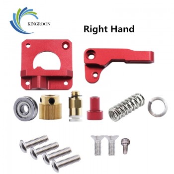 KINGROON Upgrade MK8 Red Remote Extruder For 3D Printer Full Metal Extruder Bowden Right Left Hand 1.75 Filament 3D Printer Part
