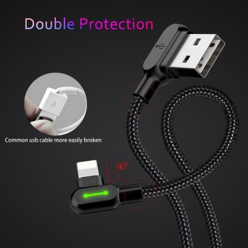 MCDODO USB Cable For iPhone Apple XS MAX XR X 8 7 6 5 6s plus Cable Fast Charging Cable Mobile Phone Charger Cord Usb Data Cable
