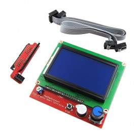 1sets 3D printer smart controller RAMPS 1.4 LCD 12864 LCD control panel blue screen