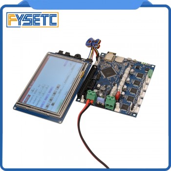 Newest Version Duet 2 Wifi V1.04 Cloned DuetWifi Advanced 32 Bit Electronic With 4.35 7 PanelDue Touch Screen Controller