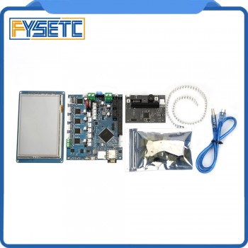 Newest Version Duet 2 Wifi V1.04 Cloned DuetWifi Advanced 32 Bit Electronic With 4.35 7 PanelDue Touch Screen Controller