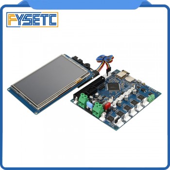 Newest Version Duet 2 Wifi V1.04 Cloned DuetWifi Advanced 32 Bit Electronic With 4.35 7 PanelDue Touch Screen Controller
