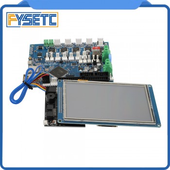 Newest Version Duet 2 Wifi V1.04 Cloned DuetWifi Advanced 32 Bit Electronic With 4.35 7 PanelDue Touch Screen Controller