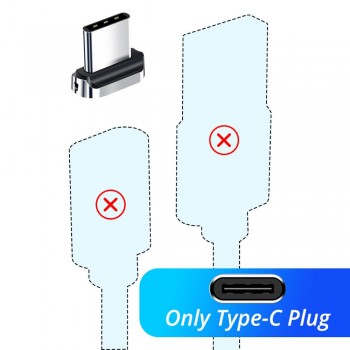 FONKEN Magnetic Micro USB Cable Magnet USB Type C Charging Phone Cable 3A Mobile Quick Charger Cord Android Fast Data Cables