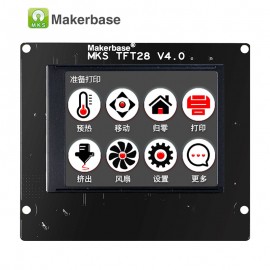 3d printing touch screen display MKS TFT28 display color RepRap controller panel support/WIFI/APP/outage saving local language