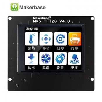 3d printing touch screen display MKS TFT28 display color RepRap controller panel support/WIFI/APP/outage saving local language