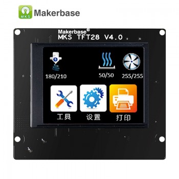 3d printing touch screen display MKS TFT28 display color RepRap controller panel support/WIFI/APP/outage saving local language