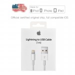 USB Charging Cable For iPhone 6S XS Max XR X Original Chip Data Sync Cable for iPhone 6 6S 7 8 Plus 5 5S USB Phone Charger Cable