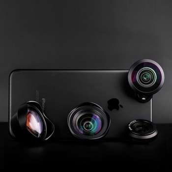 Pholes Wide Angle Fisheye Macro Portrait Phone Lens Zoom Camera Lenses for iPhoneXs Max Xs X 8 Huawei P20Pro Samsung S8 S9 Piexl
