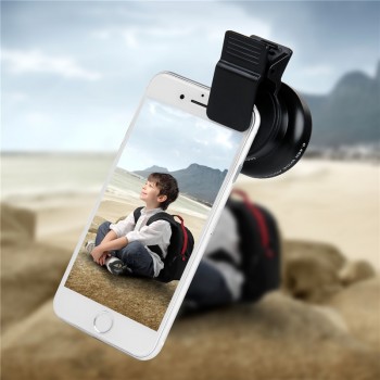TURATA 0.45X Wide Angle+12.5X Macro Lens Professional HD Phone Camera Lens For iPhone 8 7 6 6S Plus 5 5S SE Xiaomi Samsung LG