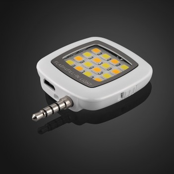 2017 NEW Portable Rechargeable 16 Selfie Flash LED Camera Lamp Light For iPhone 6 6s Samsung HTC LG  Xiaomi mobile Phones