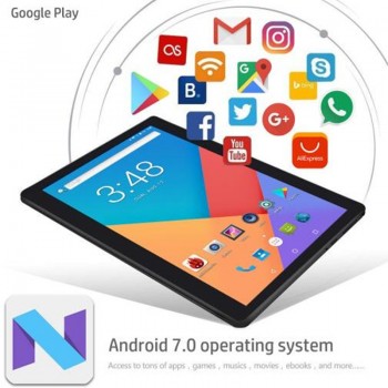 10 inch Andriod 8.0 Tablet Octa Core 2.5D 1280x800 IPS Touch Screen 4GB RAM 64GB ROM Bluetooth Dual SIM Cards GPS Tablet