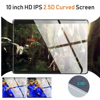 10 inch Andriod 8.0 Tablet Octa Core 2.5D 1280x800 IPS Touch Screen 4GB RAM 64GB ROM Bluetooth Dual SIM Cards GPS Tablet