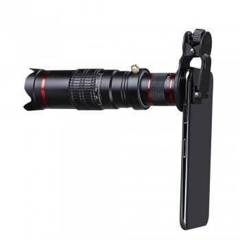ET Cellphone Phone Telephoto Lens Universal Optical Zoom 12X 15X  22x Monocular Telescope Magnifier Optical Zoom Lens W/ Tripod