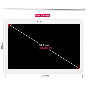 laptop 10 Core 4G LTE Tablet 4GB RAM 128GB ROM 2560X1600 Dual Cameras 8MP Android 7.0 Tablet 10.1 inch K99  notebook computer