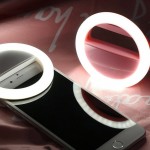 Universal Selfie LED Ring Flash Light Portable Mobile Phone LEDS Selfie Lamp Luminous Ring Clip For iPhone X 8 7 6 Plus Samsung