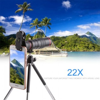Orsda HD 4K 22x Zoom Mobile Phone Telescope Lens Telephoto External Smartphone Camera Lenses For IPhone Sumsung huawei phones