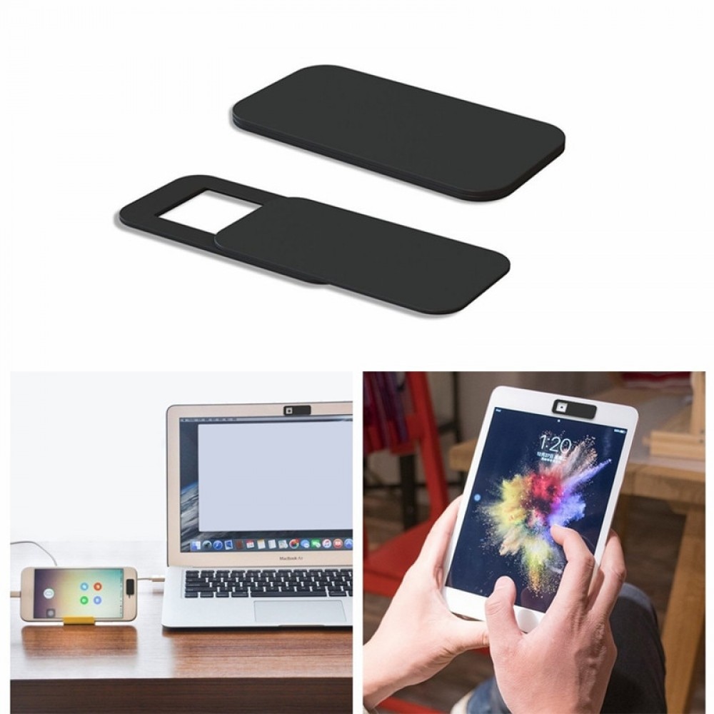 Webcam Cover Sticker For Macbook Apple iPhone Laptops PC Phone Camera Lens Cover Shutter Magnet Slider Plastic Tapar Webcam Tapa