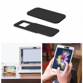 Webcam Cover Sticker For Macbook Apple iPhone Laptops PC Phone Camera Lens Cover Shutter Magnet Slider Plastic Tapar Webcam Tapa
