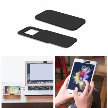 Webcam Cover Sticker For Macbook Apple iPhone Laptops PC Phone Camera Lens Cover Shutter Magnet Slider Plastic Tapar Webcam Tapa