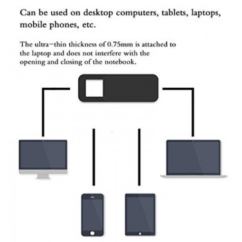 Webcam Cover Sticker For Macbook Apple iPhone Laptops PC Phone Camera Lens Cover Shutter Magnet Slider Plastic Tapar Webcam Tapa