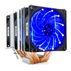 High quality 6 heatpipe dual-tower cooling 9cm fan support 3 fans 4PIN CPU cooler 775 115X 1366 2011 AM3 AM4 FM1 FM2 Ryzen